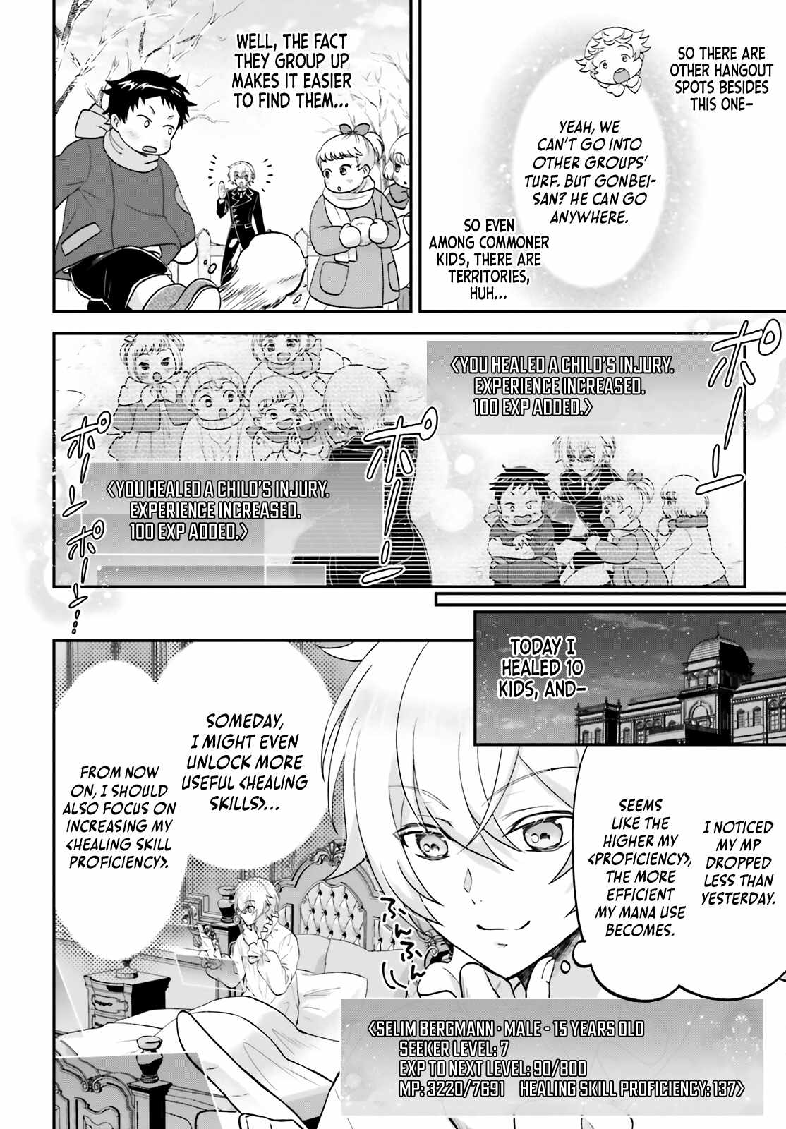 The Reborn Noble Levels up as a Saint Chapter 4 3
